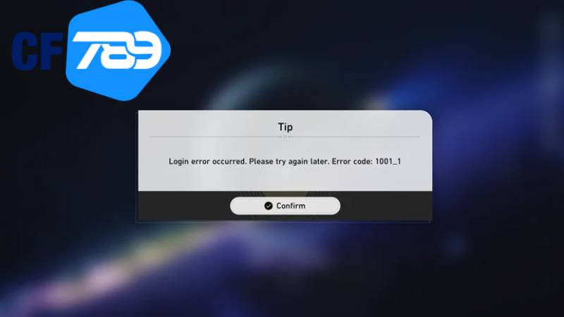 Nếu bạn nhập sai mật khẩu login CF789 nhiều lần sẽ bị nhà cái khoá tài khoản